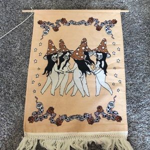 Mushroom Girls Valfre Tapestry